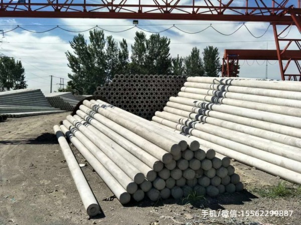 中卫190*10米非预应力水泥电线杆