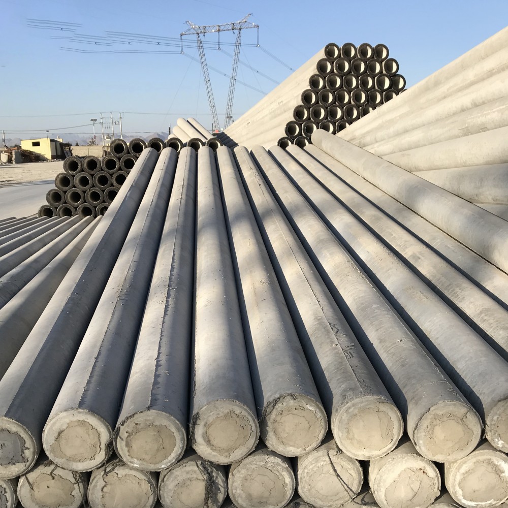 中卫190×18米非预应力水泥电线杆