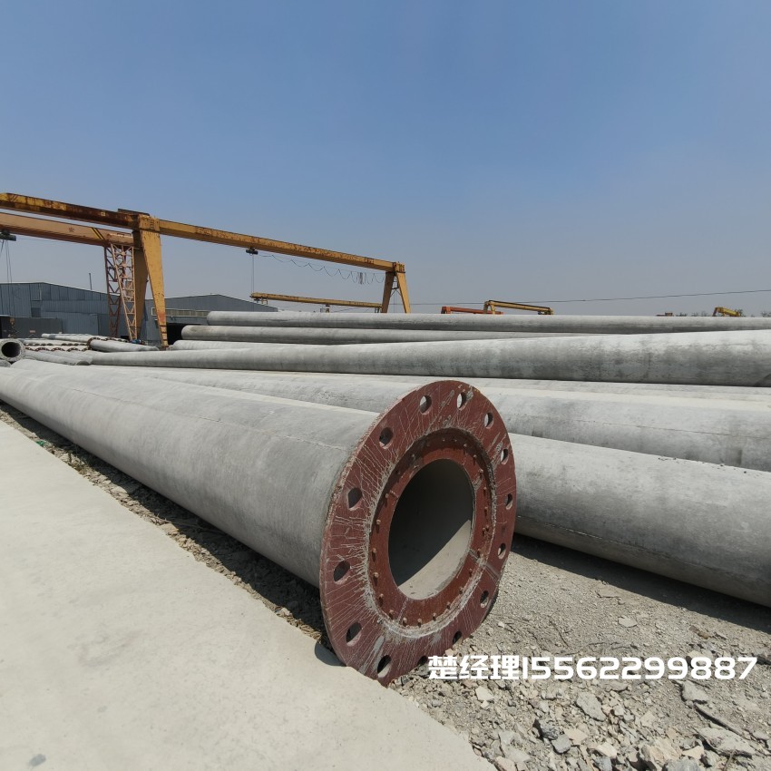 中卫12米无拉线电杆